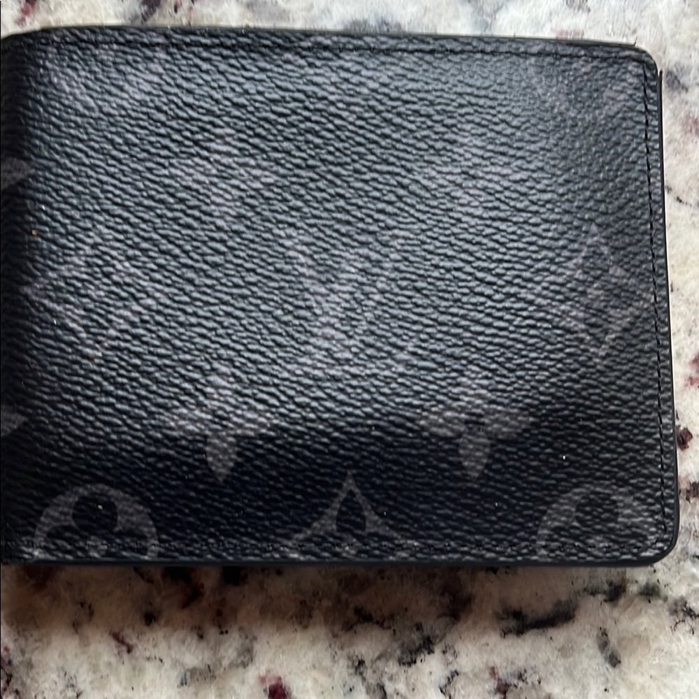Louis Vuitton Black Monogram Key & Card Holder